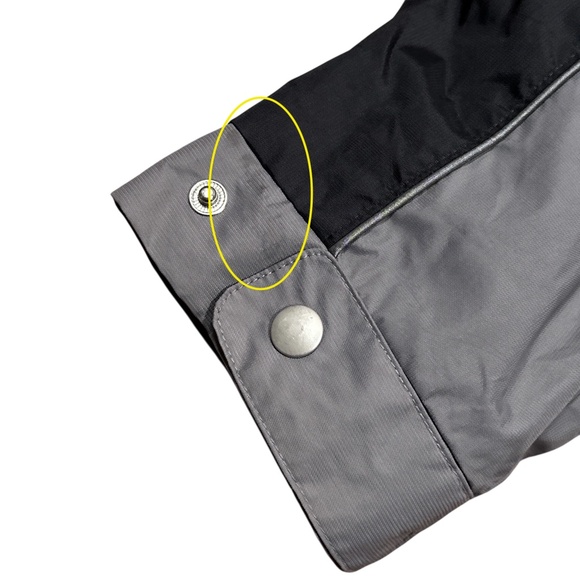 Vintage Mercedes Benz Formula 1 F1 Racing Gray Windbreaker Jacket Mens XL - Picture 9 of 16